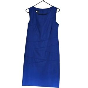 AB Studio Cobalt Blue Sleeveless Dress Size 10